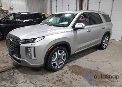 2023 Hyundai Palisade Limited из США, поврежденный, VIN KM8R5DGE6PU624143